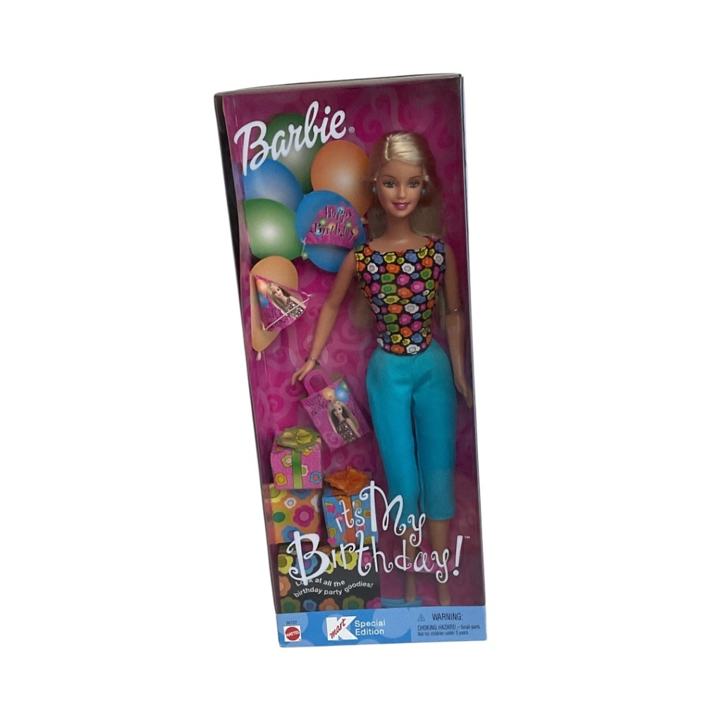 Barbie “It’s My Birthday!” Doll 2001 Mattel Kmart Special Edition - Picture 2 of 7